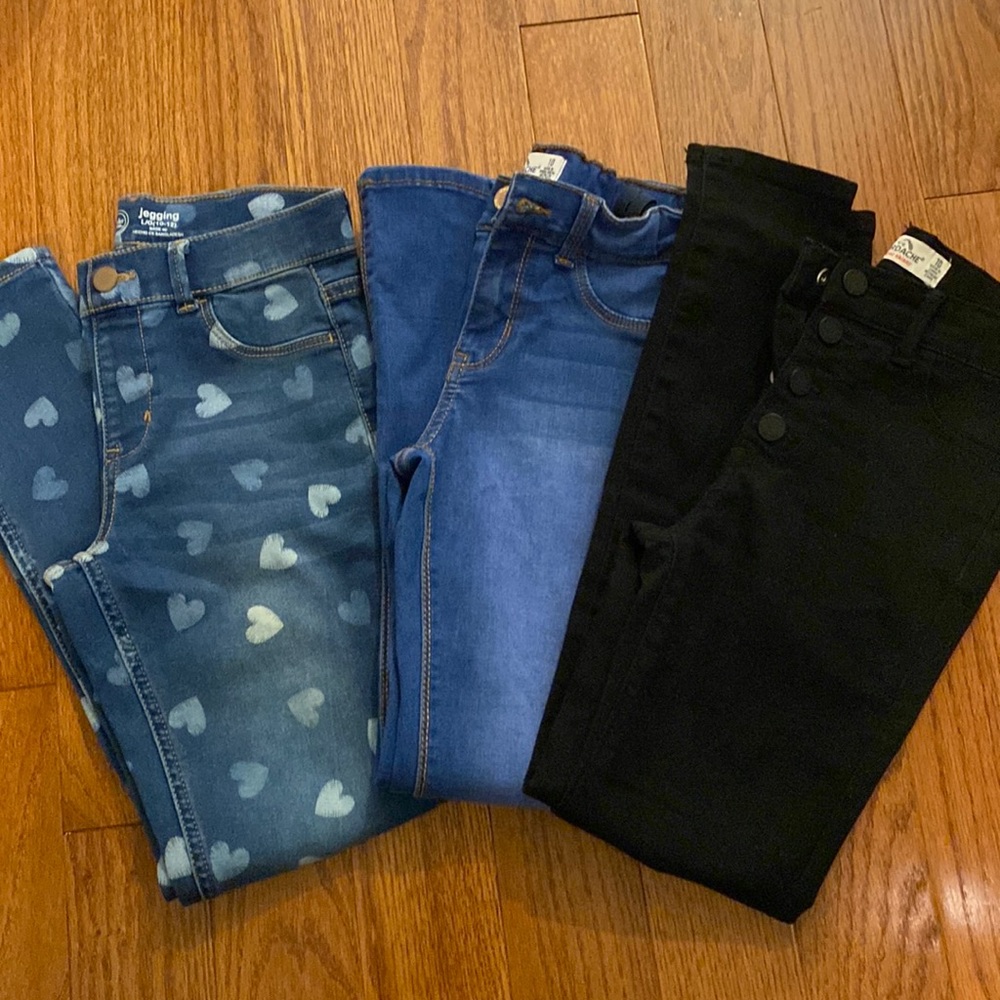Girls Skinny jeans 3pc